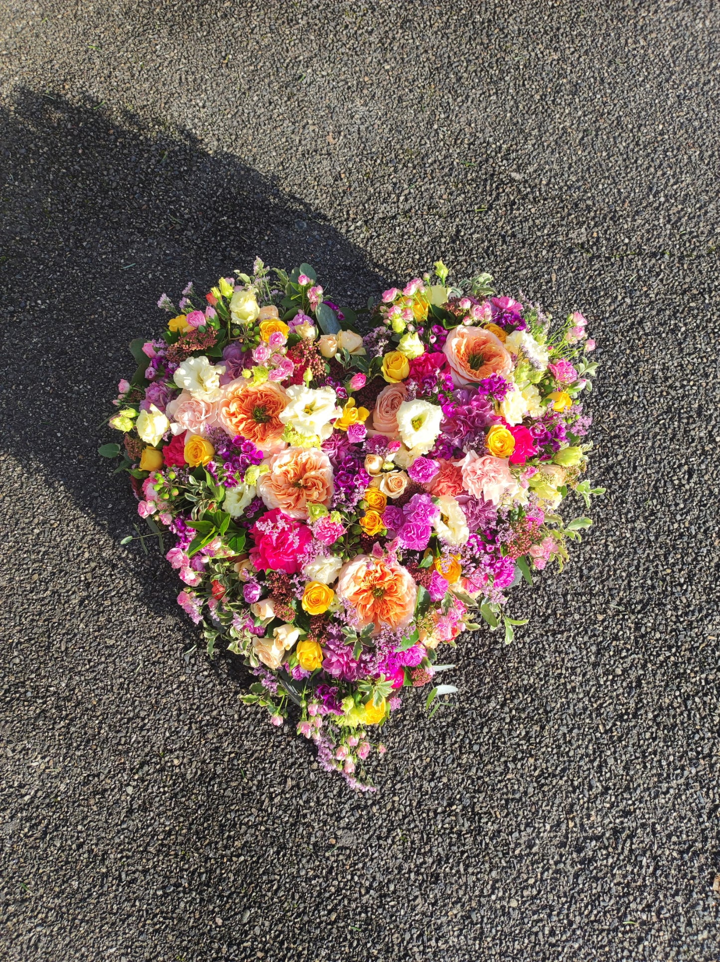 Coeur coloré